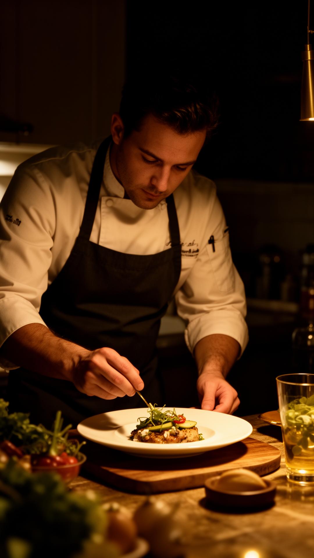 Chef David Leeroy Cenevil, private chef in NYC